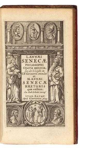 SENECA, LUCIUS ANNAEUS. Opera omnia. 4 vols. 1649